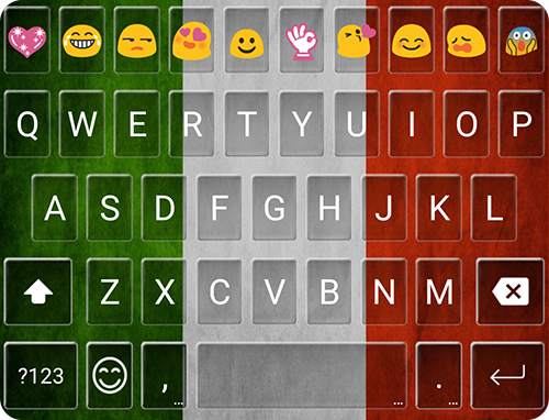 Italy Emoji Keyboard Theme screenshot 5