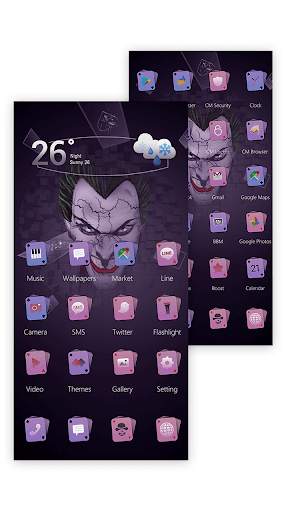 Joker Playing cards Launcher 2018 Theme screenshot 5