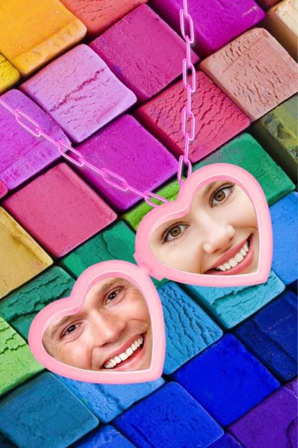 Love Locket Photo Frame 3 تصوير الشاشة