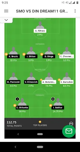 Cricpick Dream Team Prediction Trick screenshot 3