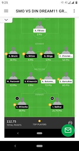 Cricpick Dream Team Prediction Trick screenshot 3