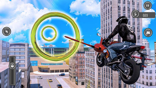 volante motocicletta acrobazia equitazione screenshot 2