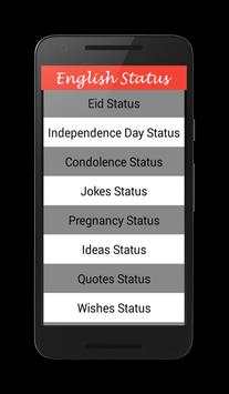 English Status screenshot 4