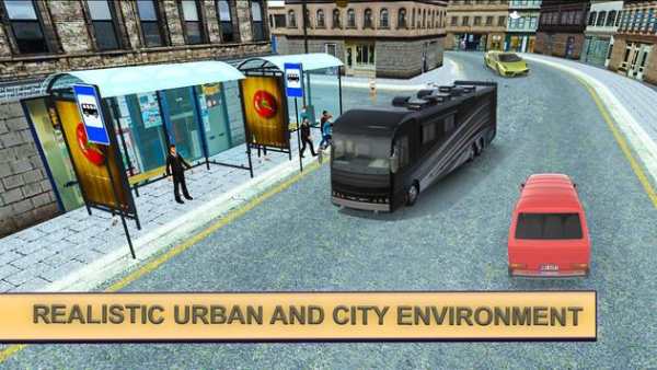 Urban Bus Transporter 3D 2017 screenshot 1
