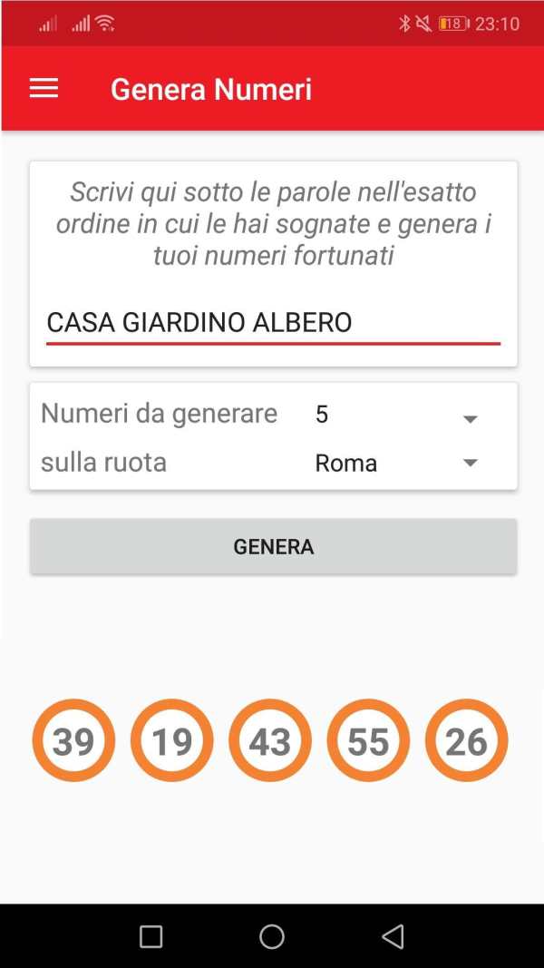My Lotto (edizione gratuita) screenshot 2