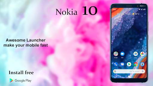 Theme For Nokia 10 Launcher : Themes & Wallpapers screenshot 2