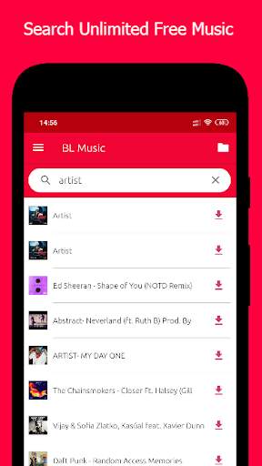 BL mp3 music download screenshot 1