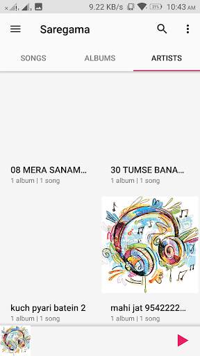 Flipza Music Player screenshot 3