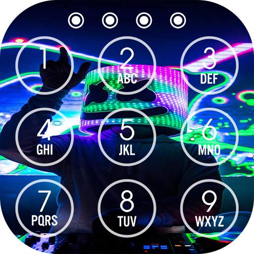 Electro House Music Lock Screen 2.0