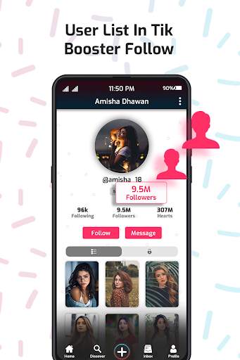 Followers and Likes for tiktok Free - VipTools स्क्रीनशॉट 4