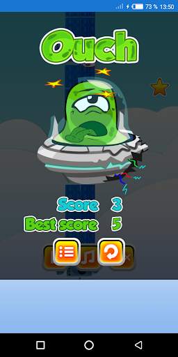 flappy alien game screenshot 8