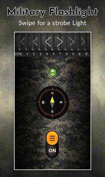 Military Flashlight - Torch Light screenshot 1