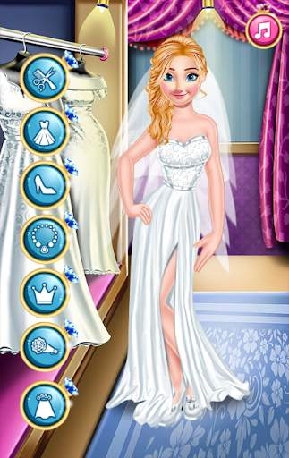 Millionaire Wedding Blondie Bride Dress up Game screenshot 2