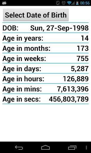 Age Calculator screenshot 2