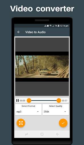 Easy Video Cut Editor -Converter for mp3,gif,clips screenshot 1