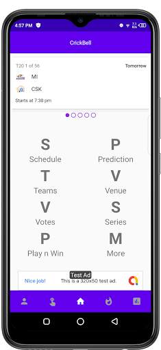 CrickBell | Cricket Live Score & Match Prediction screenshot 6
