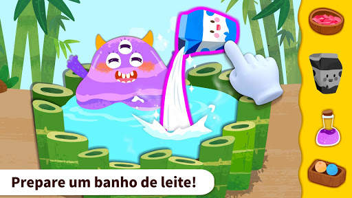 Spa de monstros do Bebê Panda screenshot 2
