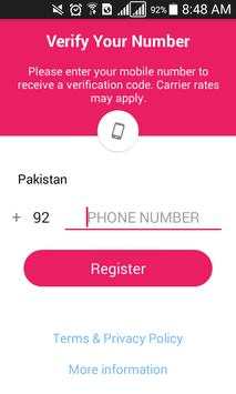 Pak Chat(Video,Text & Voice Chat App) screenshot 1