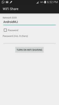 WiFi Share Mobile Data - Router screenshot 2
