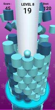 Stack ball 2 warna - bola jatuh 3d screenshot 8
