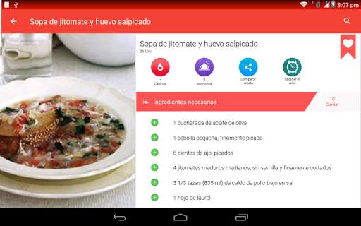 Recetas de sopa screenshot 17