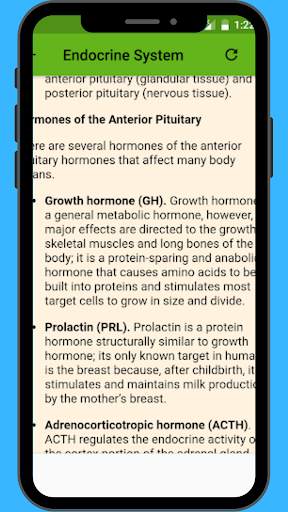 Anatomy and Physiology App 1 تصوير الشاشة