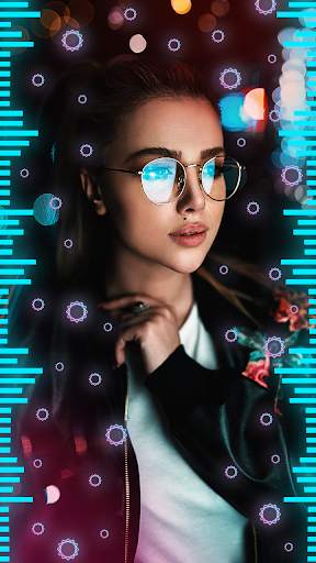 Music Beat Video Maker - Particle Beat Video Maker скриншот 3