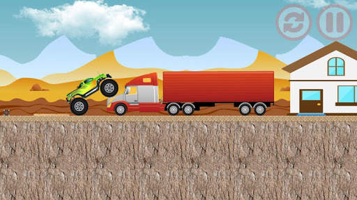 Monster Car: Bumpy Road स्क्रीनशॉट 6