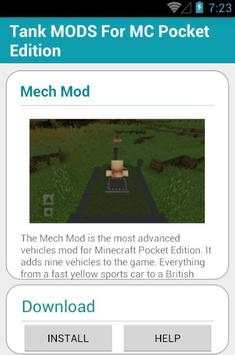 Tank MODS For MC PocketE screenshot 4