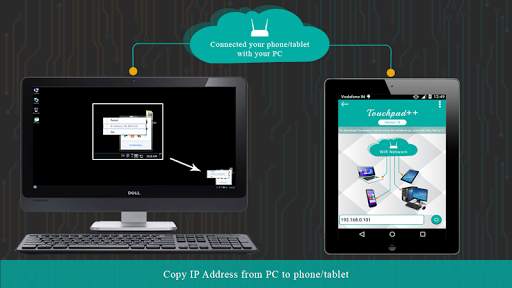 Remote Desktop - Touchpad   screenshot 1
