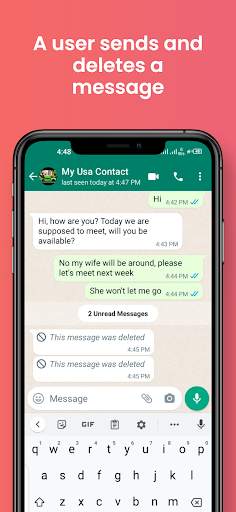 Antidelete for WhatsApp screenshot 1
