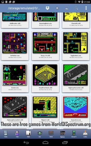 Speccy - ZX Spectrum Emulator screenshot 17