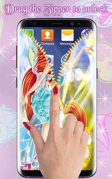 Winx Lock Zipper Club : Bloom Lock Screen screenshot 2