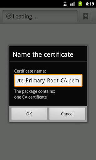 Certificate Installer screenshot 4