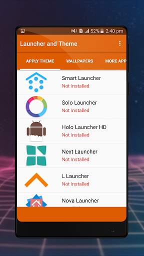 Launcher and theme for LG V30 screenshot 2
