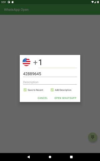 WhatsApp Opener - Open Whats app with phone number screenshot 7