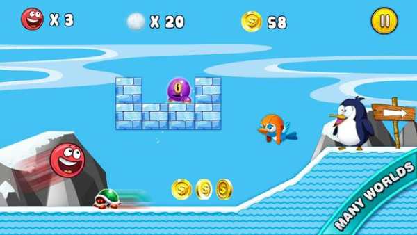 Red Ball : Bounce Adventure screenshot 2