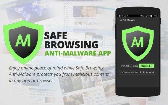 Safe Browsing Anti-Malware screenshot 1