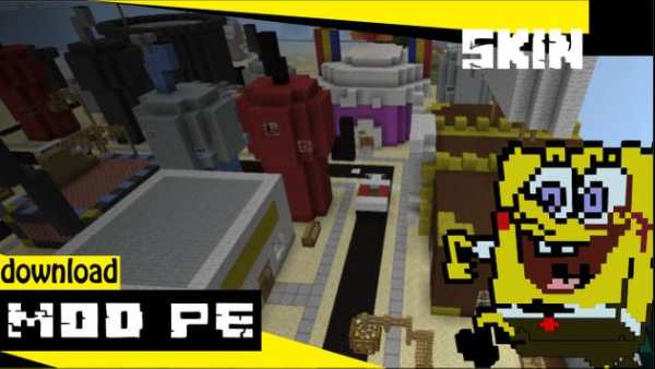 MOD BIKINI BOTTOM FOR MCPE screenshot 1