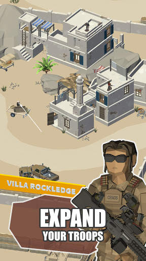 Idle Warzone 3d: Trò chơi quân sự screenshot 7