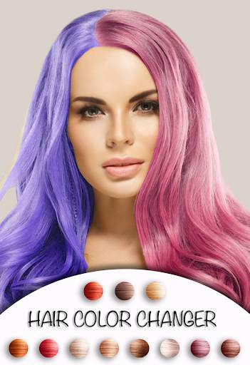 Hair Color Changer Photo Editor - Hair Salon screenshot 4