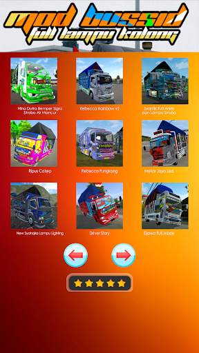 Mod Bussid Full Lampu Kolong screenshot 3