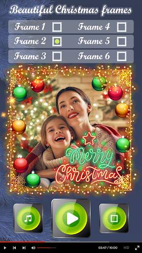 Christmas Video Maker Slideshow With Music screenshot 3