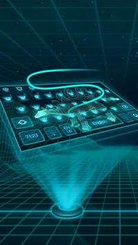 3d hologram dinosaur keyboard tech future screenshot 2