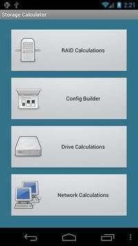 Storage Calculator screenshot 1