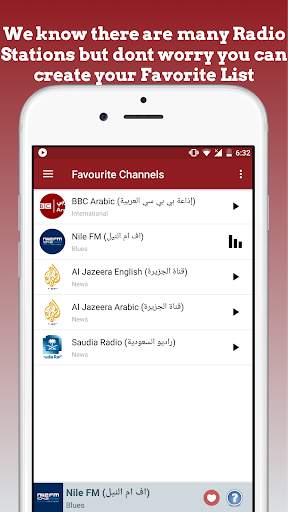 Arabic Radio Stations Online - Arabic FM AM Music screenshot 5