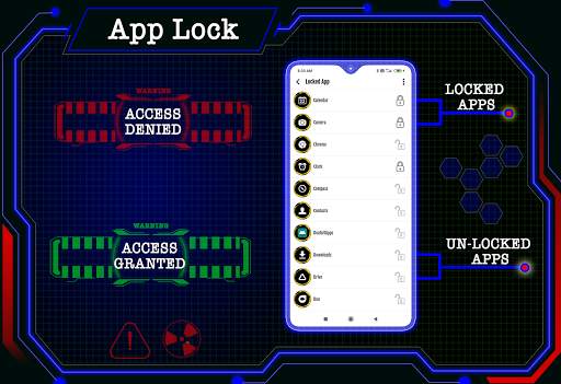 Visionary Launcher Pro - App lock,Hide app,Hi-tech screenshot 4