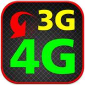 تبديل 3G ب 4G هي prank أيقونة