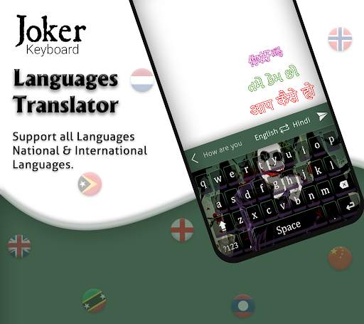 Joker Keyboard Themes & Fonts screenshot 4