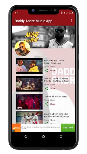 Daddy Andre Music App - Andre on the Beat. screenshot 1